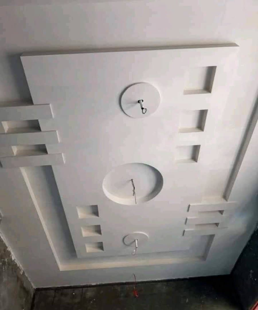 Faux plafond & staff — Finitions à Douala réalisé par Ketchos Services SARL